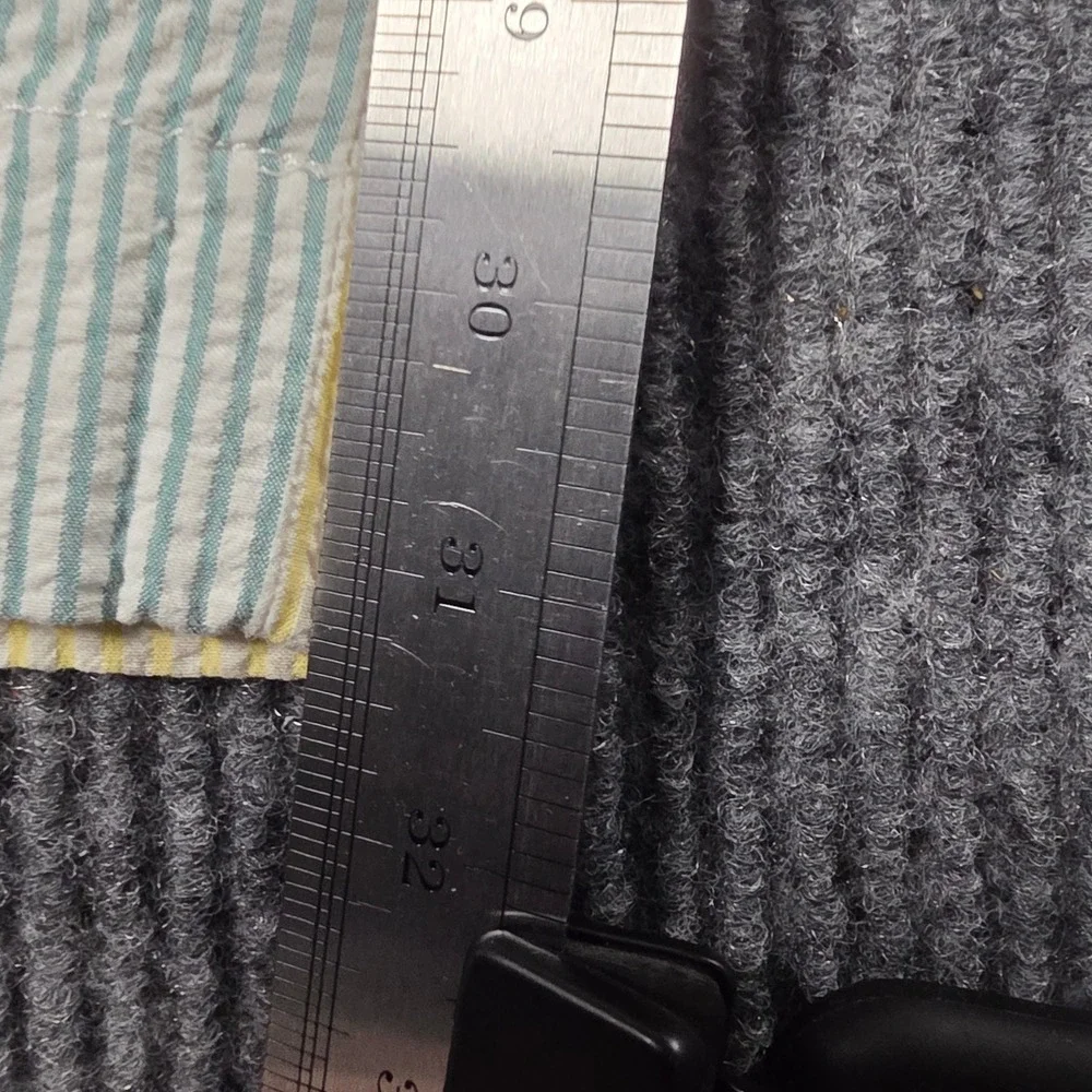 Brooks Brothers Clark Fit Seersucker Multi Color Block Stripe Pants Mens 28x32